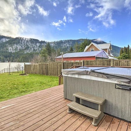 Lakefront Cabin With Stunning Mountain Views And Dock! Mineral Exteriér fotografie