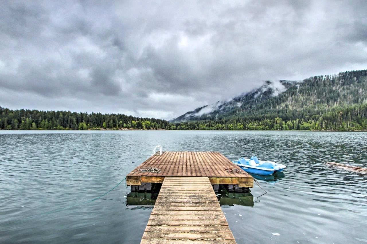 Lakefront Cabin With Stunning Mountain Views And Dock! Mineral Exteriér fotografie